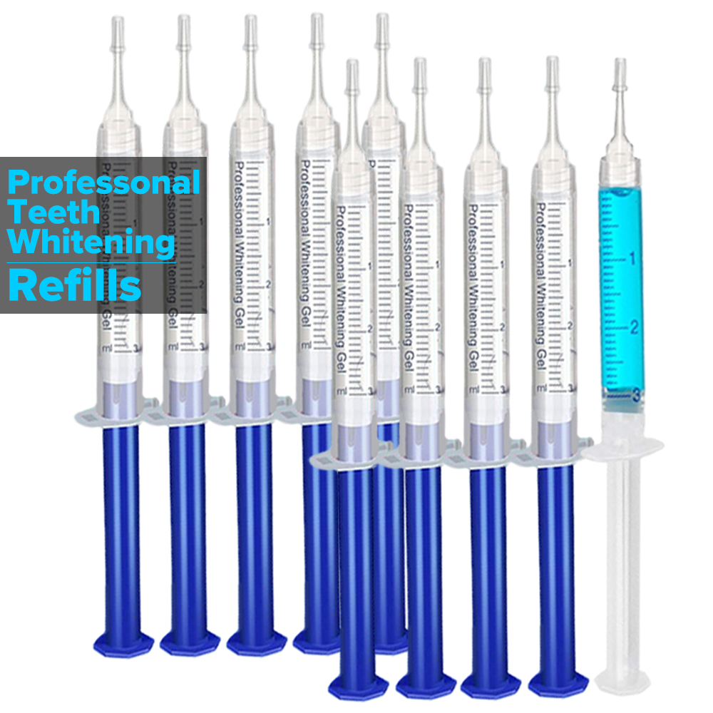Teeth Whitening Gel Peroxide - Teeth Whitening Gel Refill Syringe Tooth