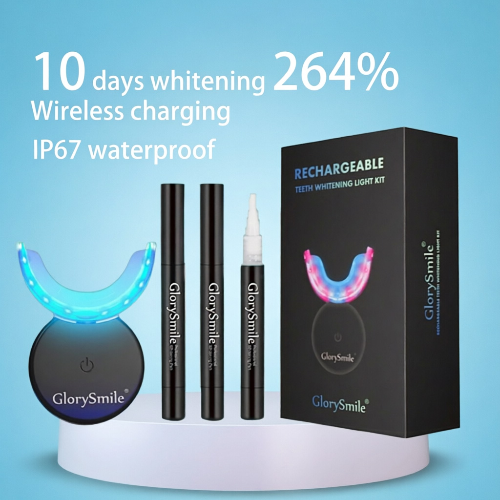 Whitening Pen Bleach - Wireless Charging Dental Teeth Whitening Kit