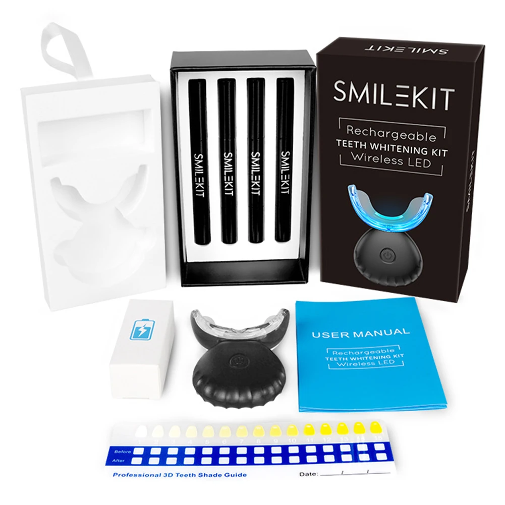 Whitening Pen Bleach - Dental Teeth Whitening Kit Mini 16