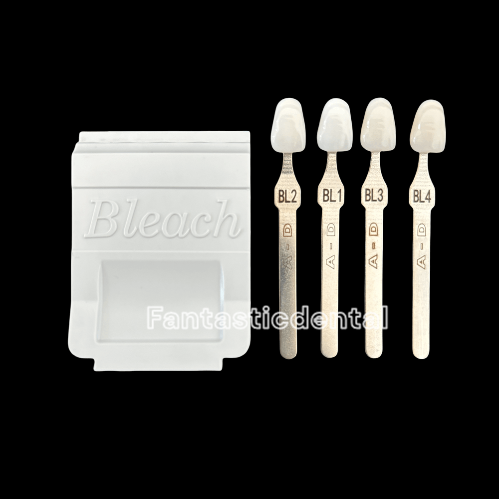 4 Colors Dental Bleached Shade - Teeth Whitening Shade Guide 评论和价格