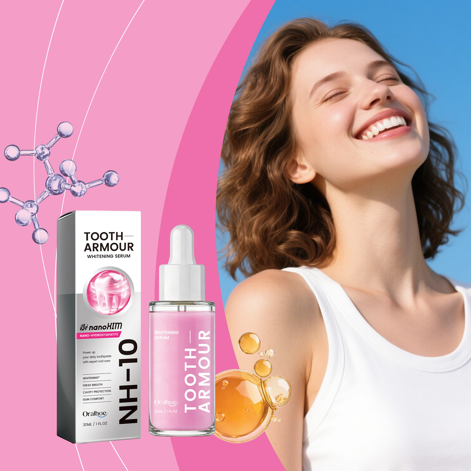 Teeth Whitening Serum Deep Cle - Teeth Whitening Serum 评论和价格