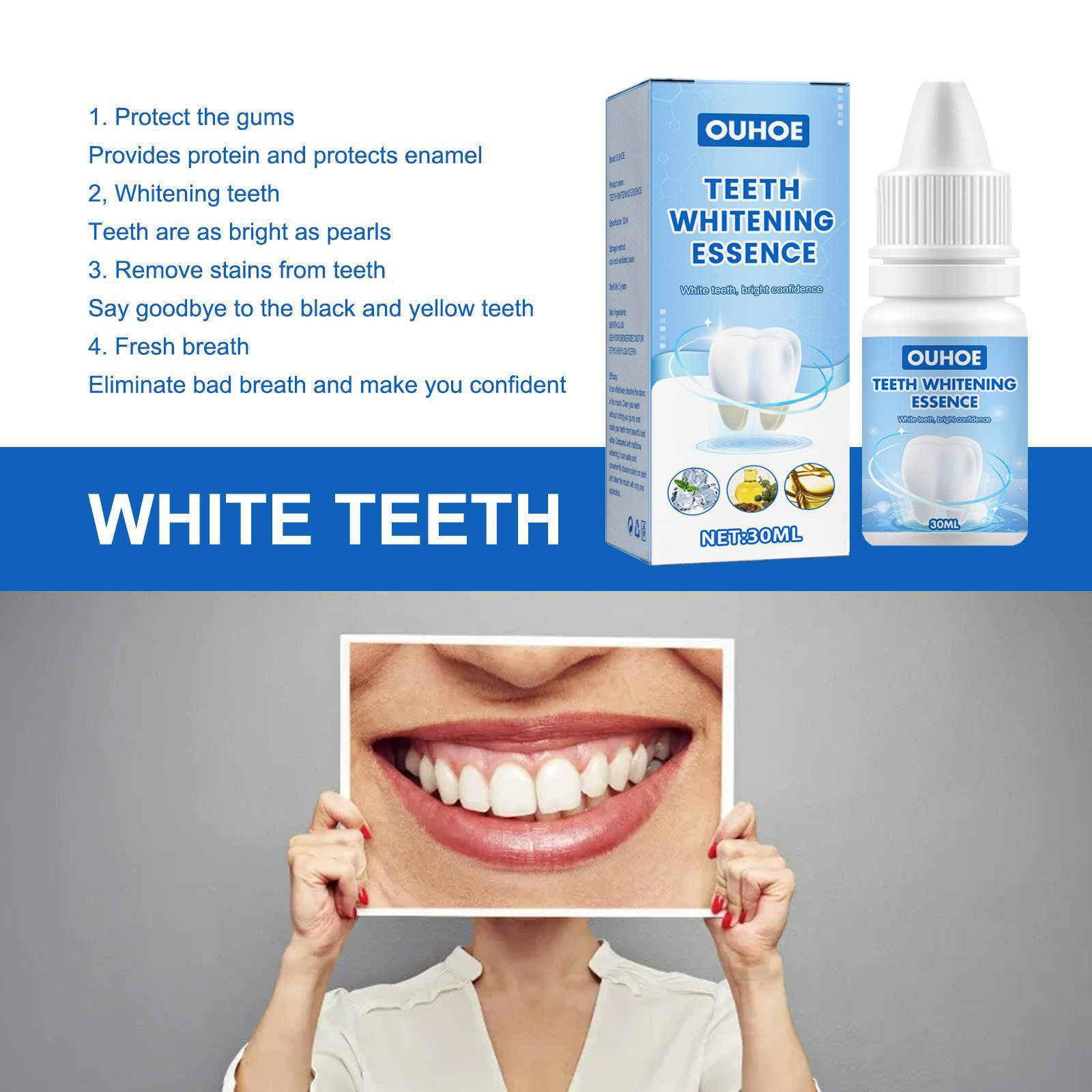 Teeth Whitening Essence Remove - Teeth Whitening Serum 评论和价格