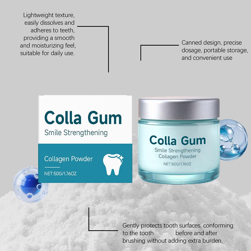 Strengthening Collagen Gum Pow - Teeth Whitening Co 评论和价格