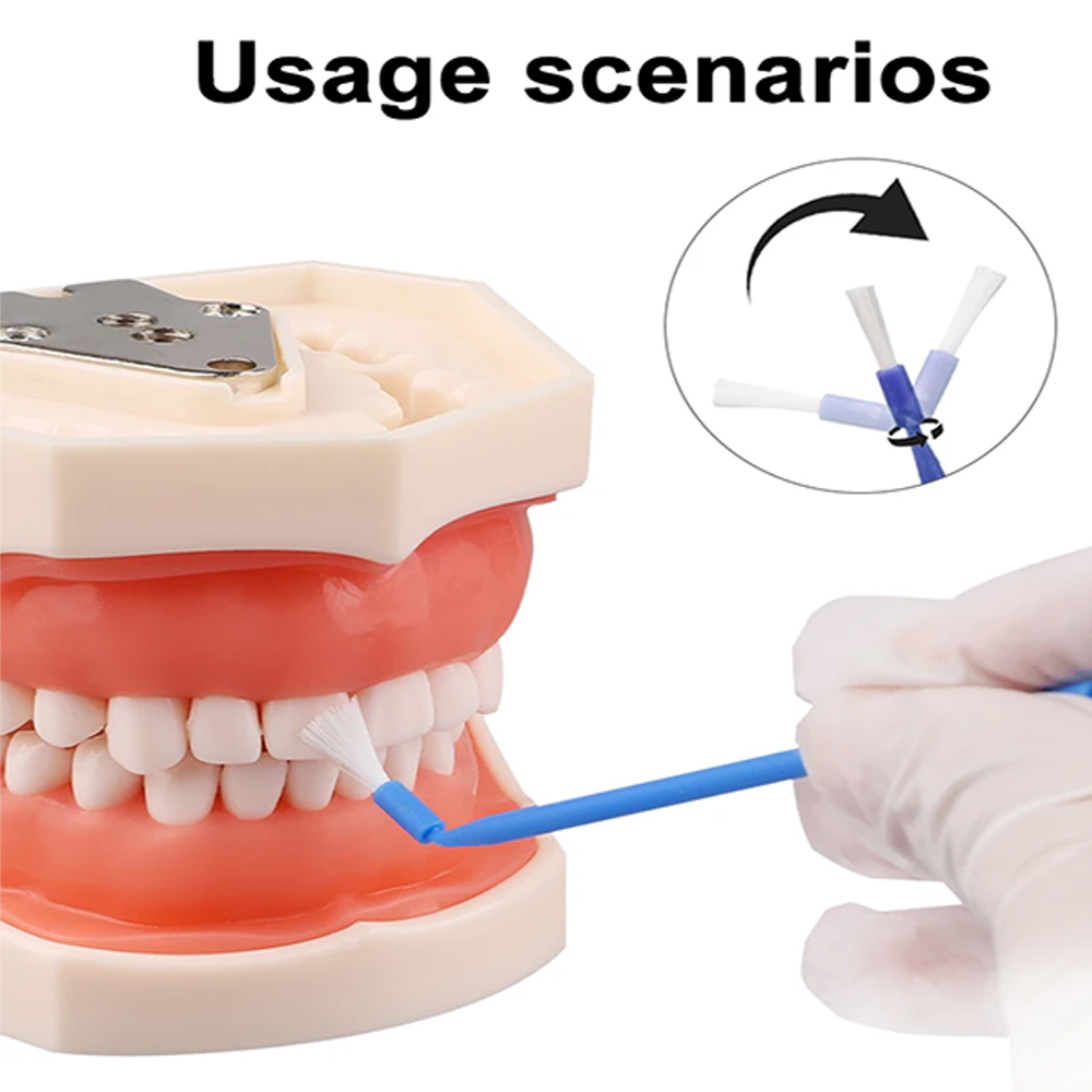 100Pcs Dental Disposable Micro - Teeth Whitening Products 评论和价格
