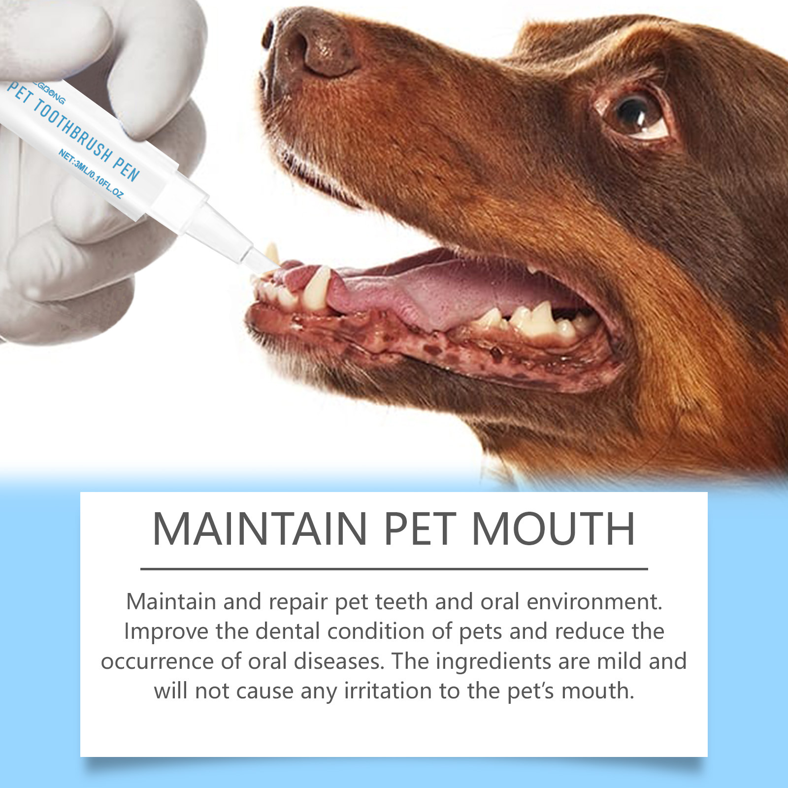Oral Cleaning Gel Pen For Dogs - Teeth Whitening Paste 评论和价格
