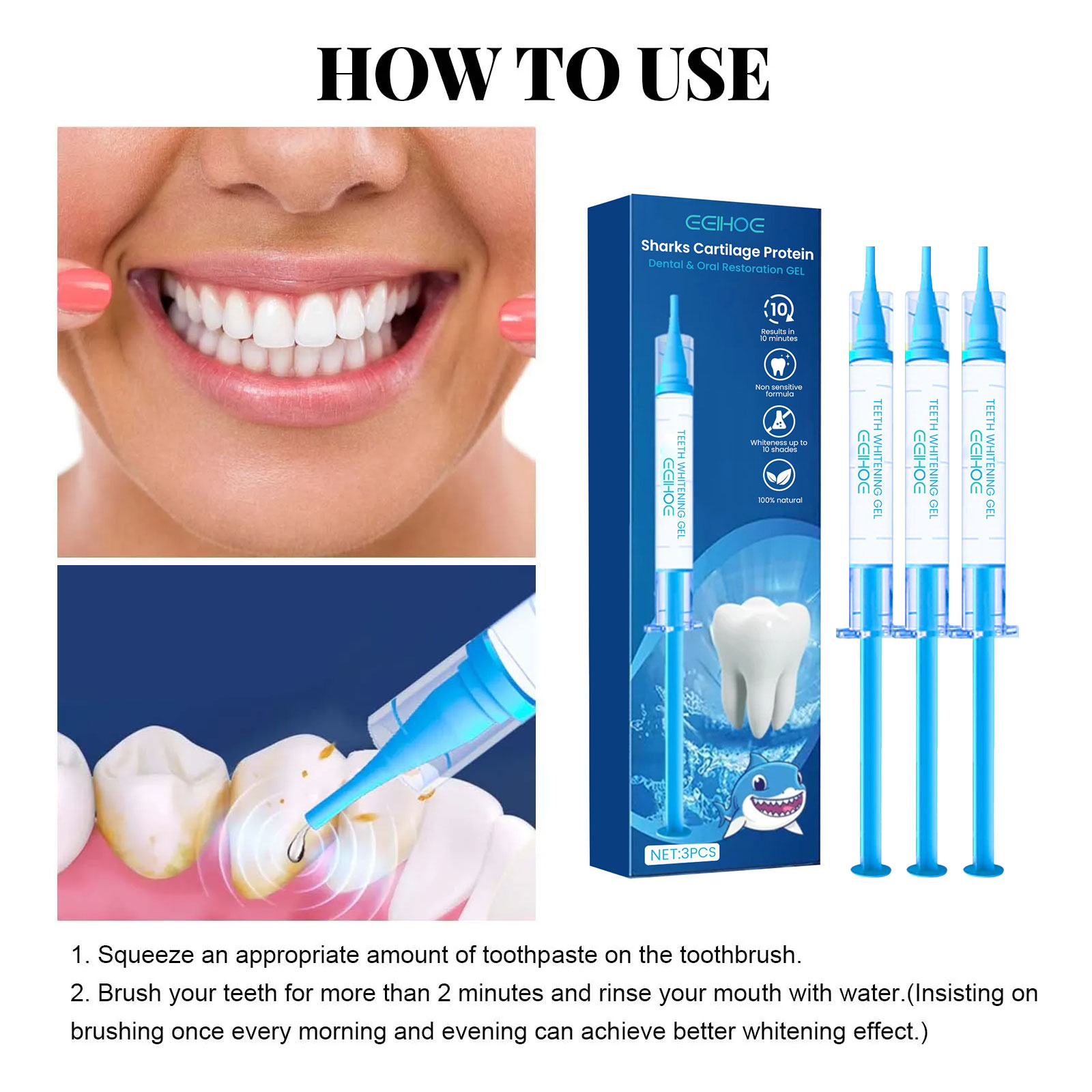 Whitening Teeth Gel Bleaching  - Whitening Pen Bleach 评论和价格