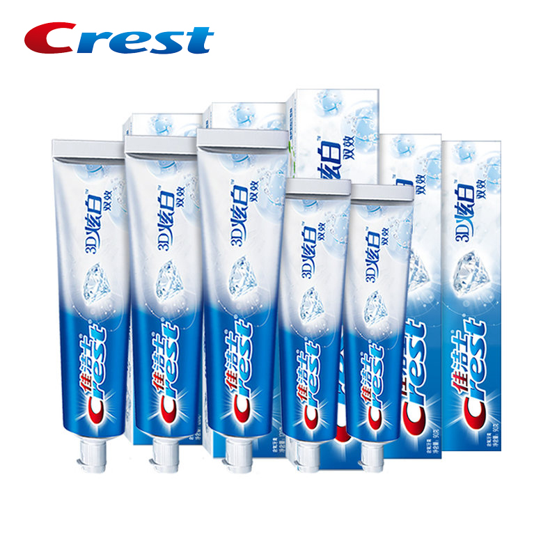Crest 3D MICA Toothpaste Fluor - Teeth Whitening Paste 评论和价格
