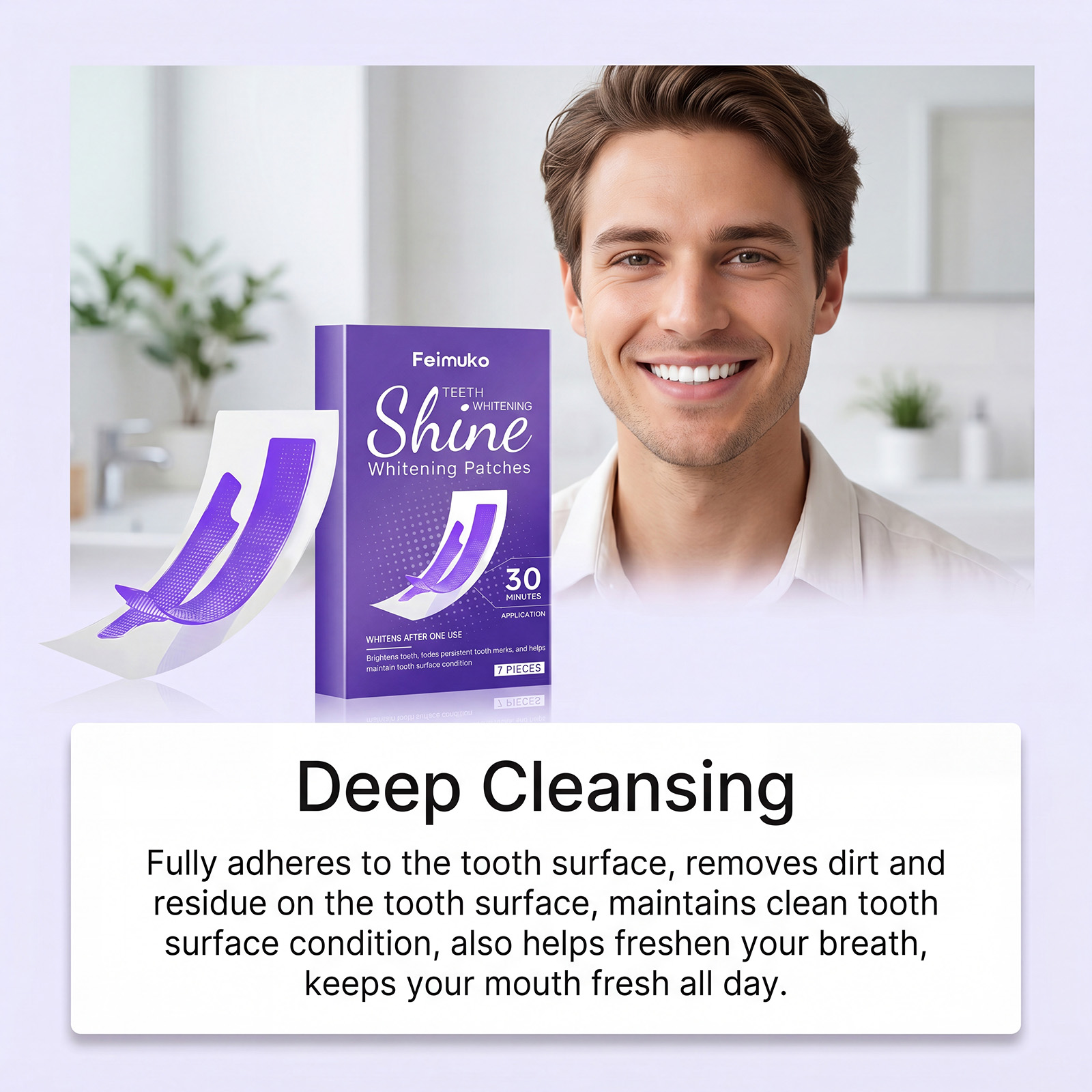 30Mins Teeth Whitening Strips  - Teeth Whitening Strips 评论和价格
