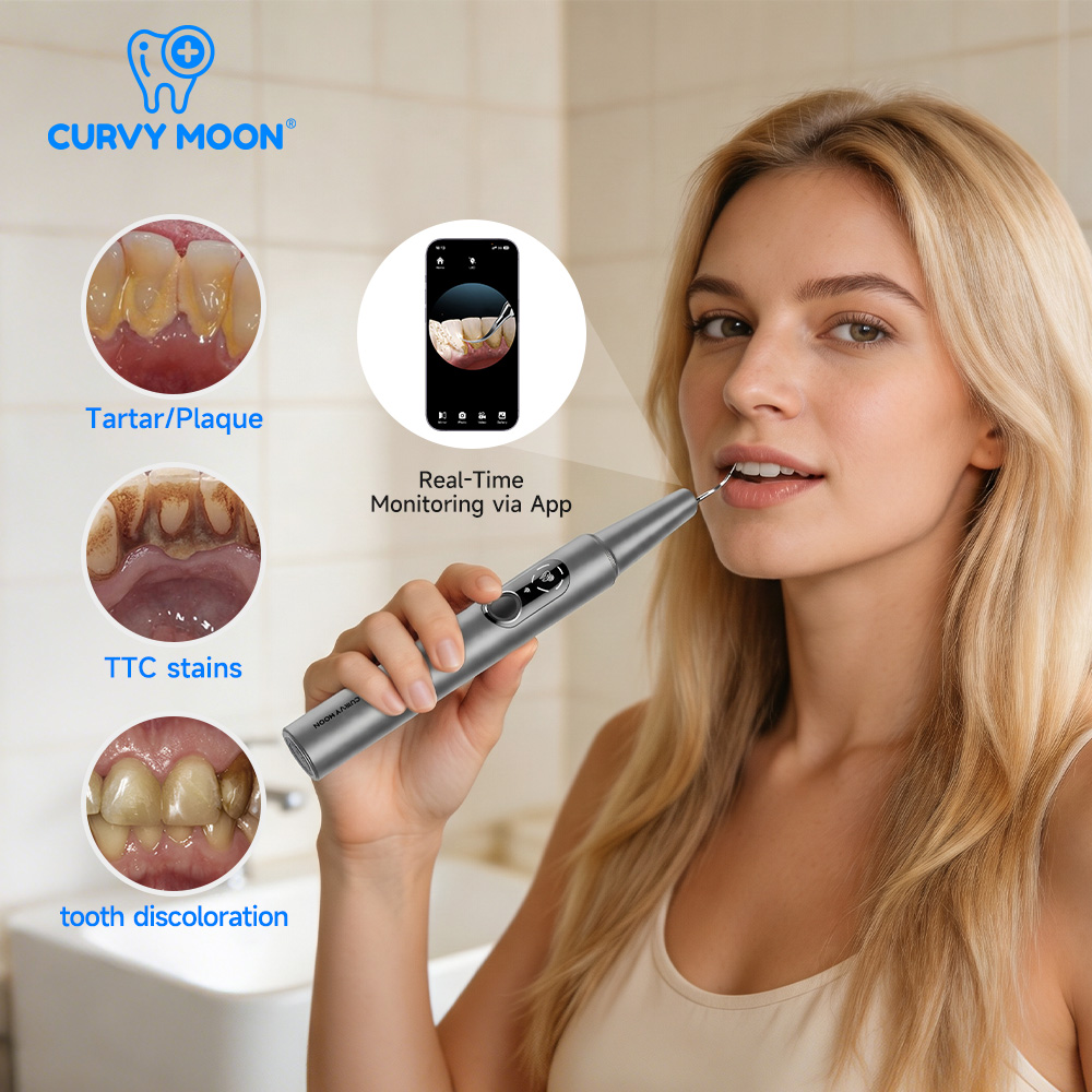 CURVY MOON Visible Electric Ul - Teeth Whitening Products 评论和价格
