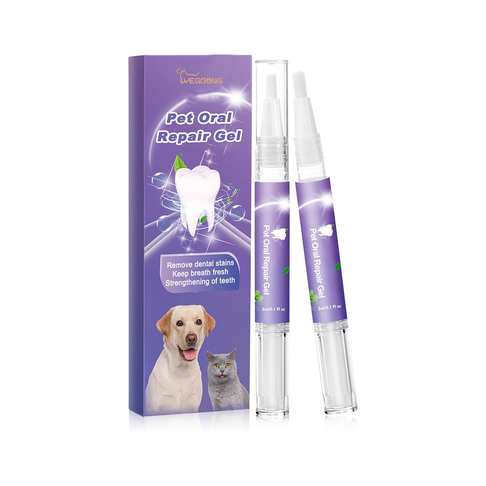 Pet Oral Repair Gel Puppy Tart - Teeth Whitening Gel Peroxide 评论和价格