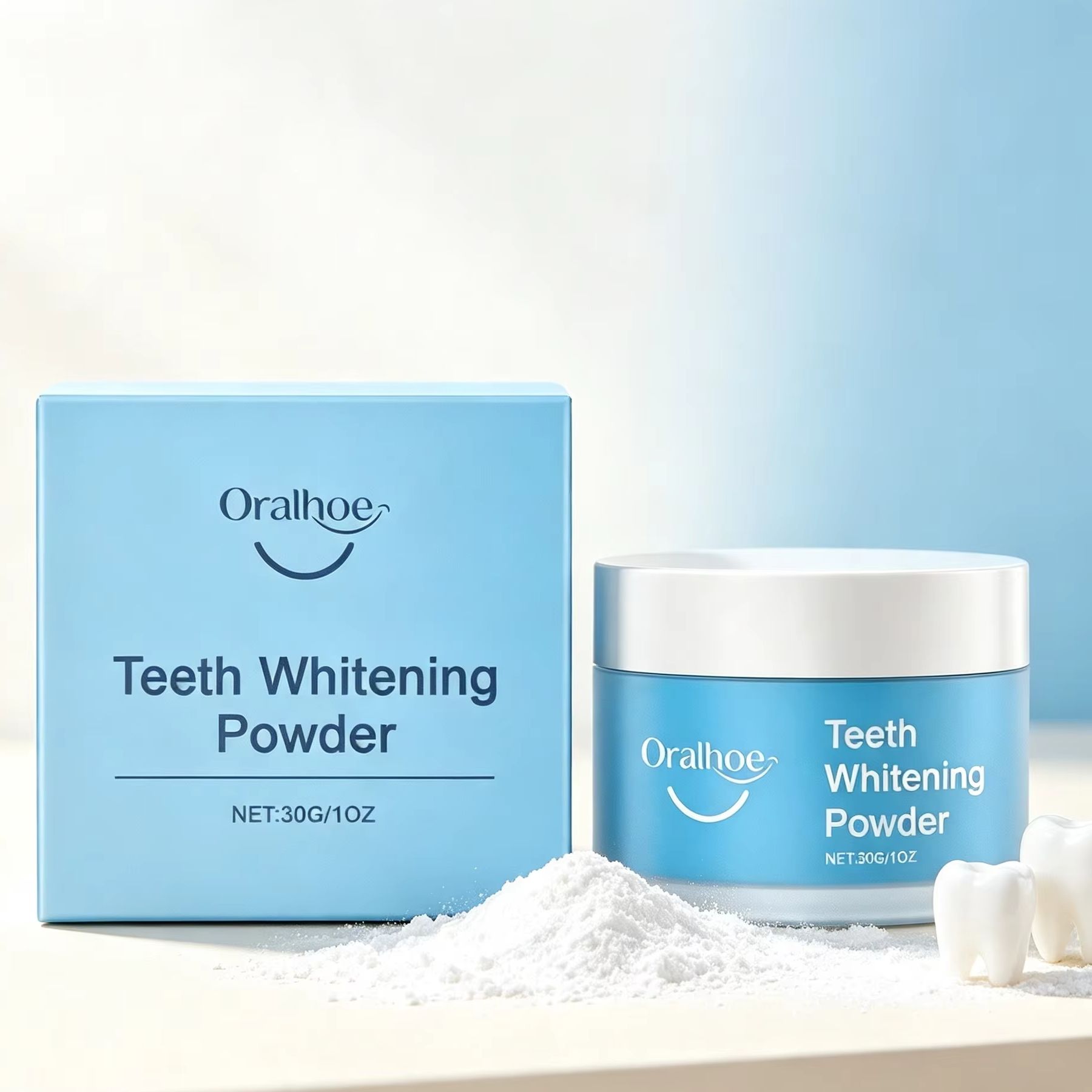 Oralhoe Tooth Powder for Brush - Teeth Whitening Co 评论和价格