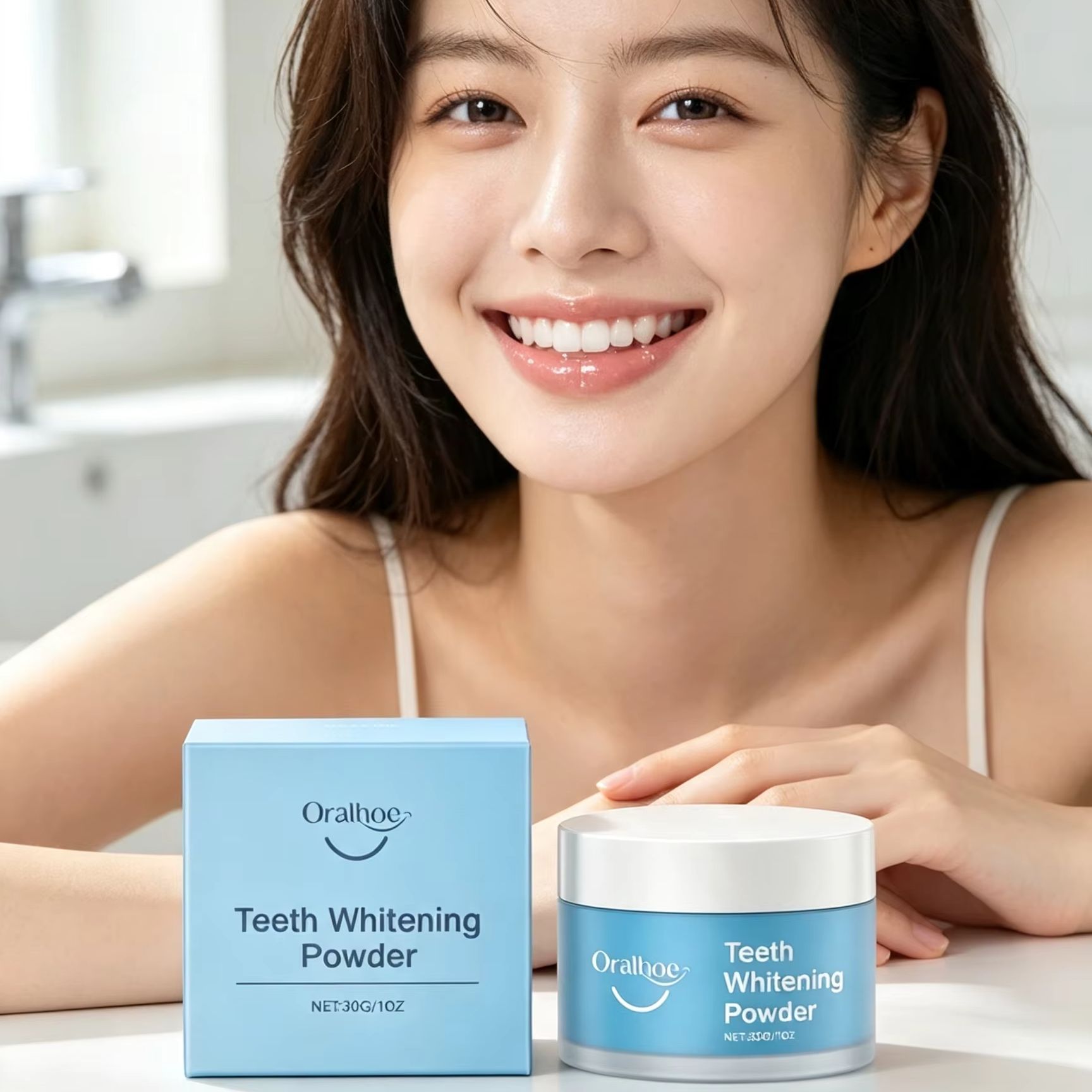 Oralhoe Tooth Powder for Brush - Teeth Whitening Co 评论和价格