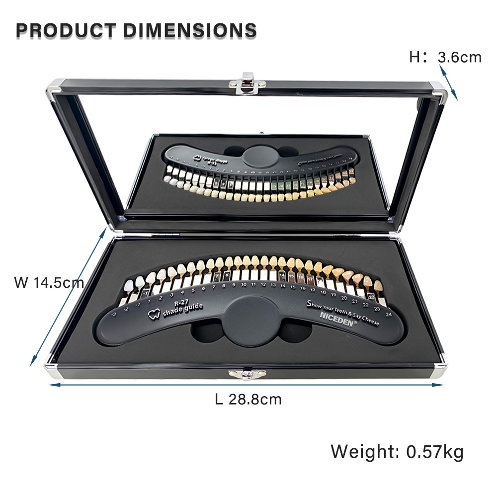 27 Colors Teeth Whitening set  - Teeth Whitening Shade Guide 评论和价格