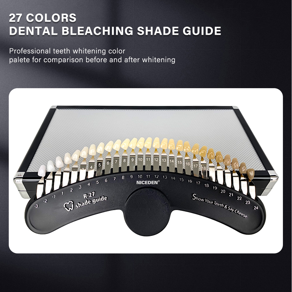 27 Colors Teeth Whitening set  - Teeth Whitening Shade Guide 评论和价格