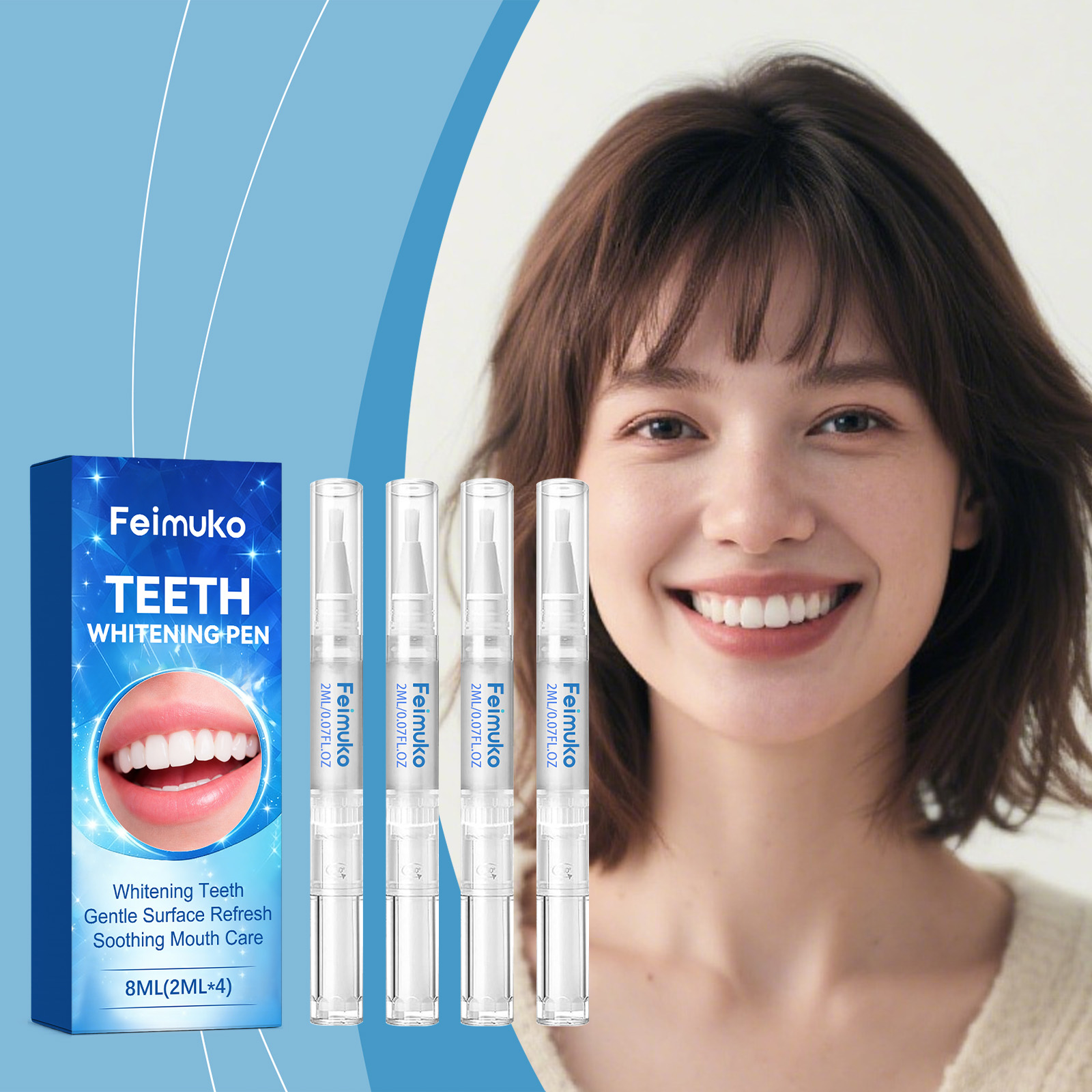 4pcs Teeth Whitening Gel Pen R - Whitening Pen Bleach 评论和价格