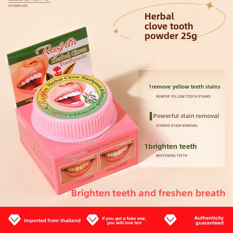 Thai Clove/coconut Tooth Powde - Teeth Whitening Essence 评论和价格